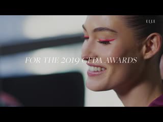 victorias secret model grace elizabeth gets ready for the 2019 cfda awards   el big ass