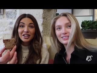 paris fashion week what i eat   romee strijd vlog small tits