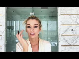 stella maxwells perfect smoky eye trick   beauty secrets   vogue