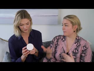 taste testing reviewing healthy snacks   karlie kloss big ass