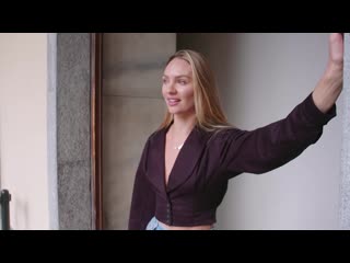 how top model candice swanepoel gets runway ready - diary of a model - vogue small tits big ass milf