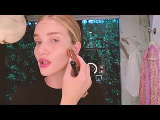 rosie huntington-whiteleys five-minute makeup look