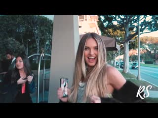 victorias secret pr day - romee strijd   vlog 35 small tits