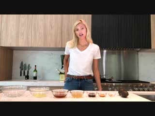 what i eat in a day  lunch edition   devon windsor   healthy honey lemon chicken small tits big ass