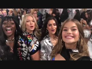 victorias secret show 2018  myrthe bolt takes you leading up to her vs sh