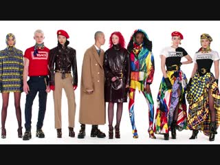 the clans of versace - fall winter 2018 adv campaign