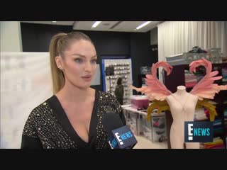 candice swanepoels victorias secret fashion show fitting   e red carpet awa