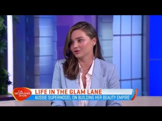 @mirandakerr is live in the studio on building her beauty empire, and her latest products from @koraorganics tms7