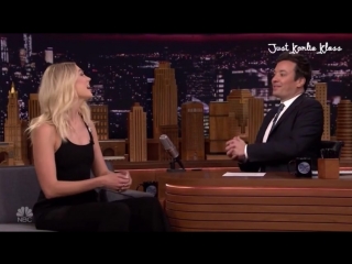 karlie kloss on “the tonight show starring jimmy fallon” big ass