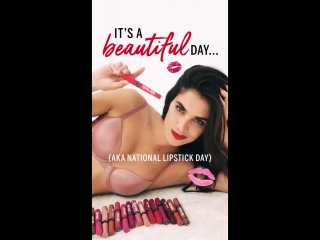 sarah for victoria's secret lipstick