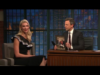 karlie kloss has cracked the talk show host code big ass