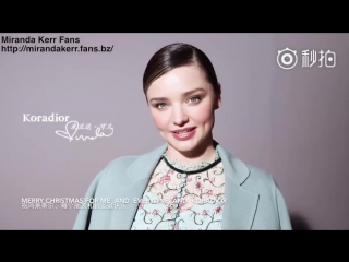 koradior  christmas message from miranda kerr big ass milf