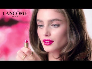 lanc me absolu rouge roses caf with taylor hill (2017)