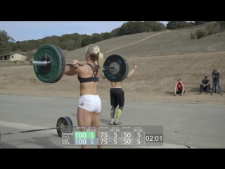 double-under, clean and jerk workout