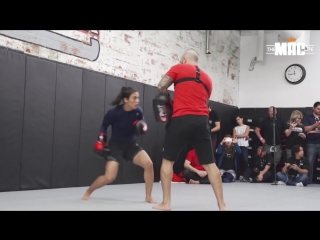 jessica andrade ufc 211 open workout highlight