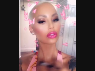 amber rose is an american model and actress.